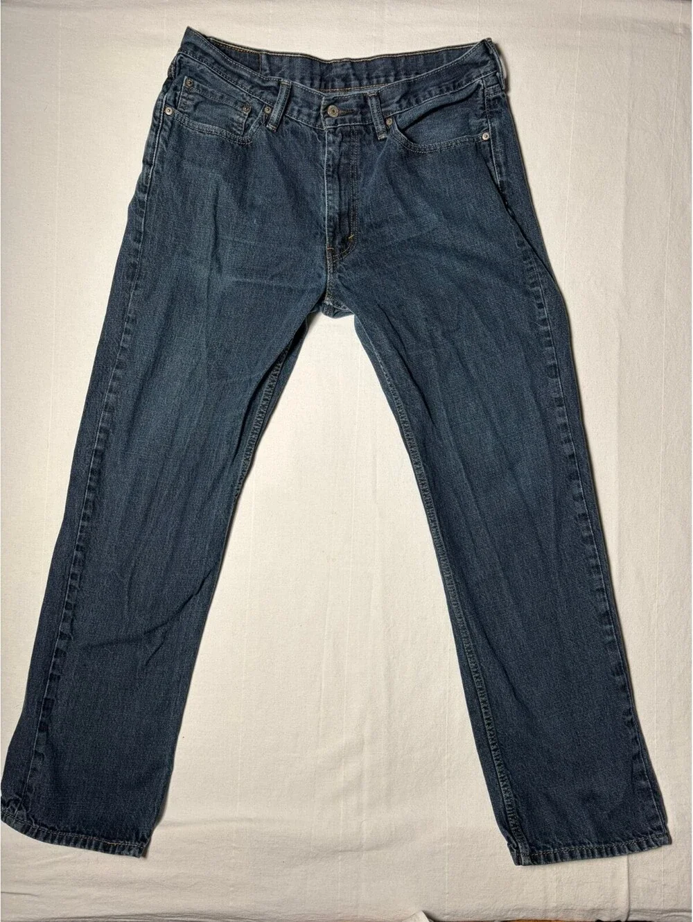Levi Dark Wash Blue Jeans